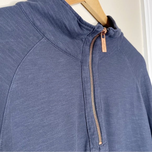 Goodman Brand Half Zip Pullover with Rose Gold Zip Closure - Picture 3 of 9
